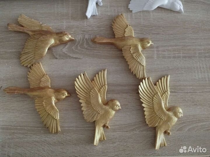 Птички панно декор на стену