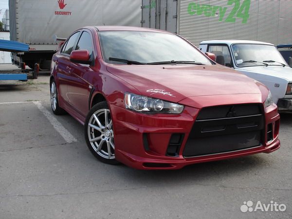 Бампер передний extreme mitsubishi lancer X