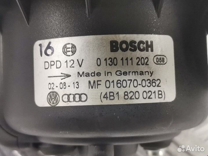Моторчик печки (вентилятор отопителя), Audi A6 C5