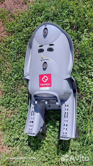 Велокресло hamax kiss + фиксатор кресла Hamax