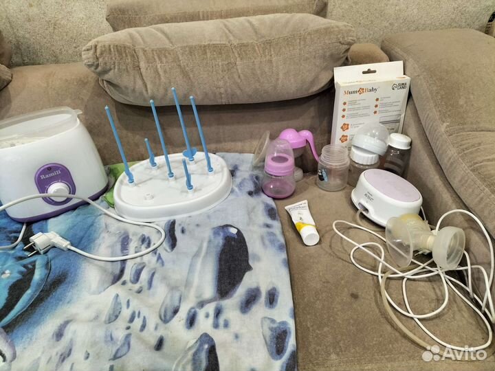 Молокоотсосы, стерилизатор- подогреватель и другое