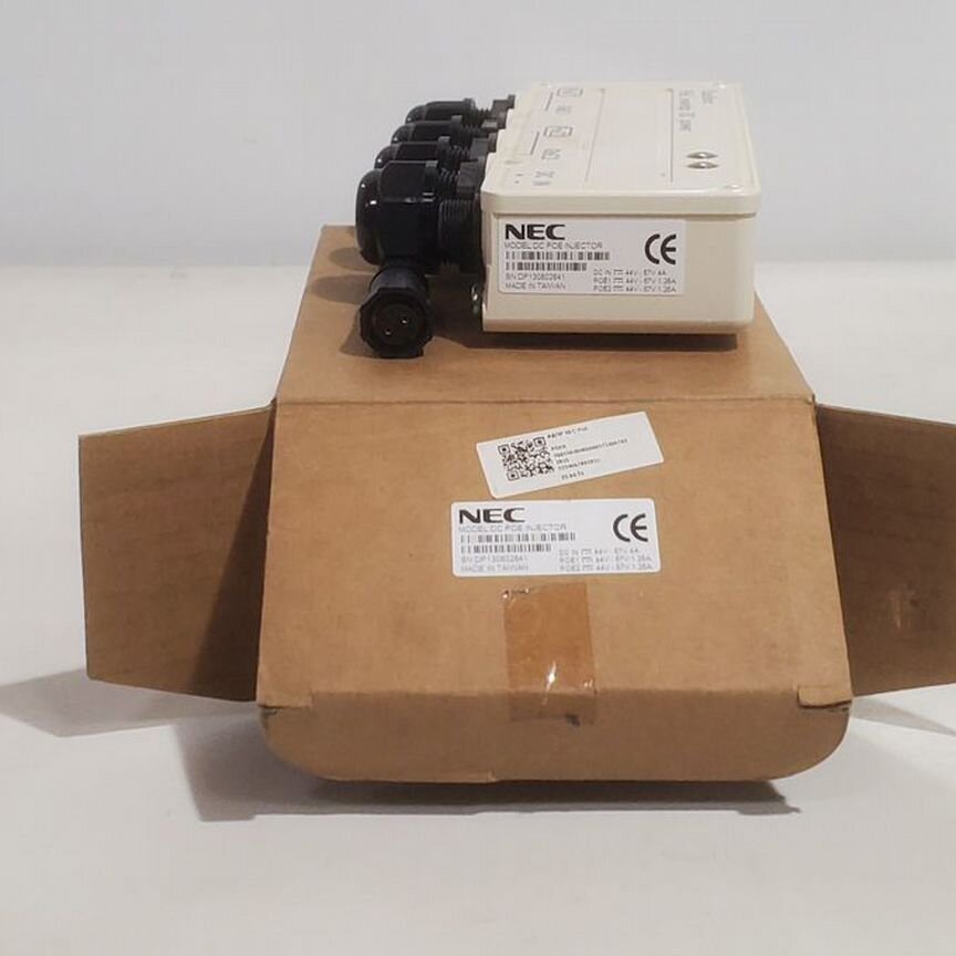 [POE] Промышленный Инжектор Nec Dc 2х Poe
