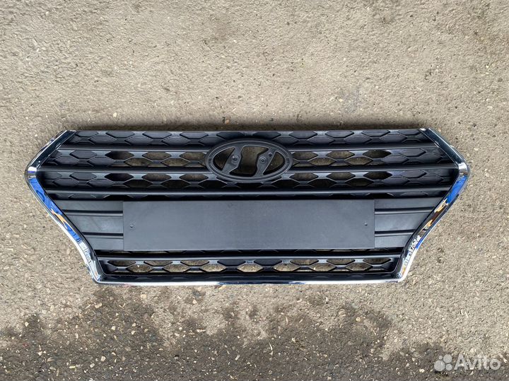 Решетка радиатора Hyundai Solaris 2017-2020