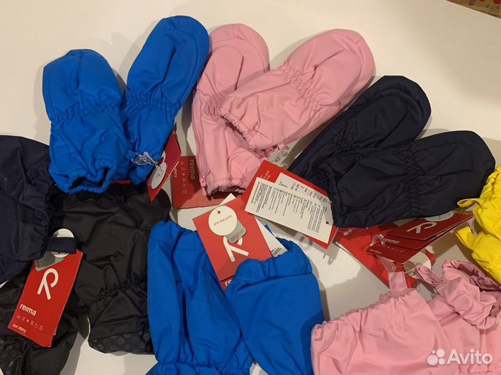 Варежки Рейма демисезо весна новые и пинетки