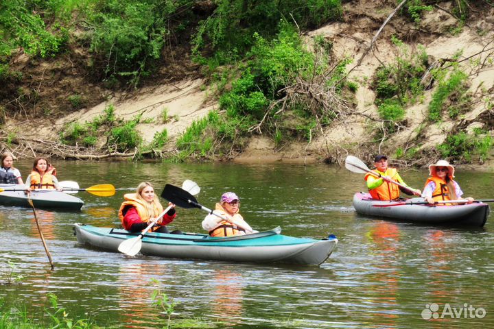 Сплавы на байдарках, катамаранах 3, 9, 10 сентября