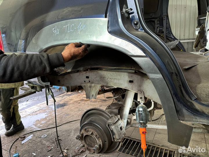 Toyota Cruiser 100 арка заднего крыла левая