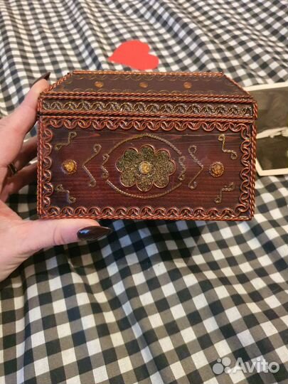 Шкатулка СССР ручная работа