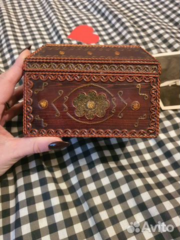 Шкатулка СССР ручная работа