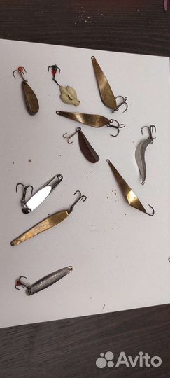 Блесны, балансиры, джиг головки и тд