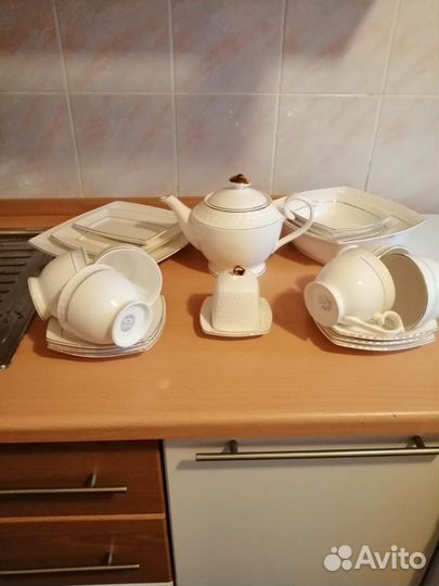 Набор посуды снежная королева