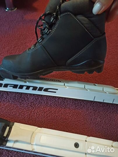 Беговые лыжи с ботинками