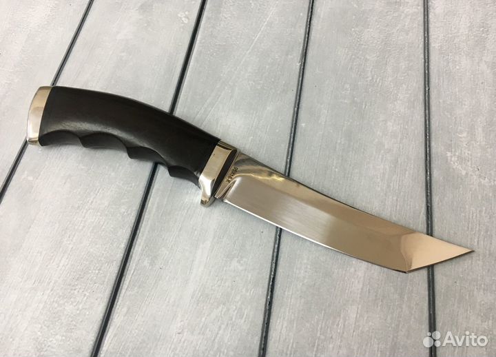 Нож танто Аркан, сталь 95Х18, граб