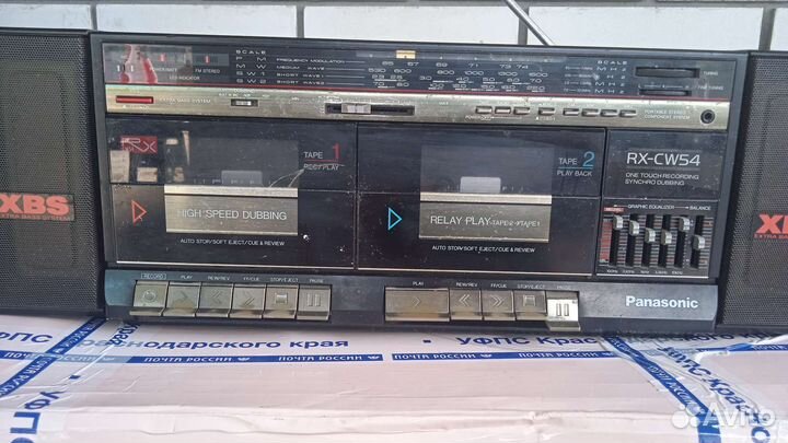 Музыкальный центр panasonic rx 54