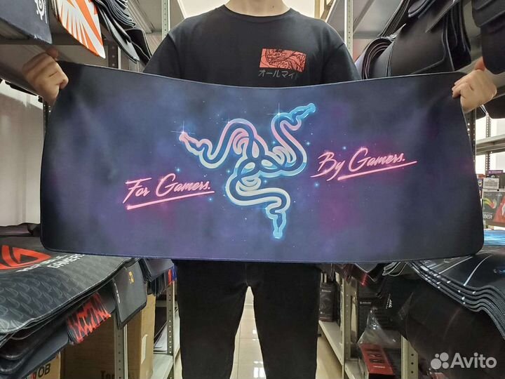 Коврики для мыши 400х900х3мм (G,Rog, MSI, Razer)