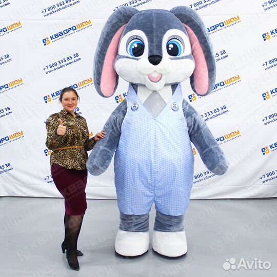 Костюм Кролика надувная ростовая кукла