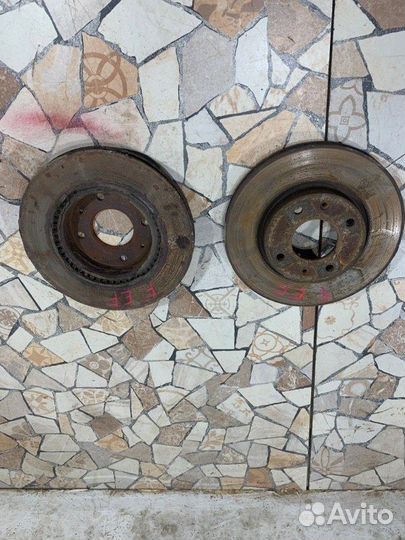 Диски тормозные передние Hyundai Sonata New 2.0