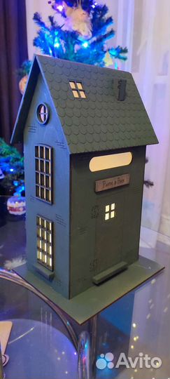 Домик-ночник, светильник