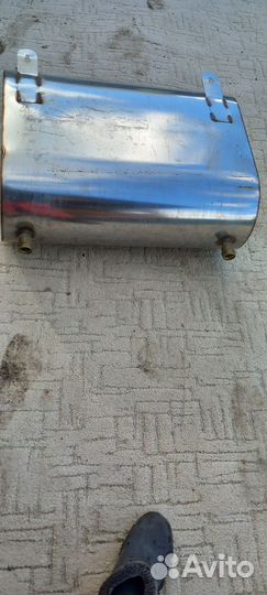 Бак из нержавейки для горячей воды в баню