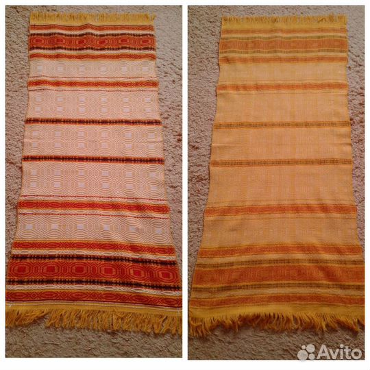 Салфетка - скатерть тканая х/б СССР