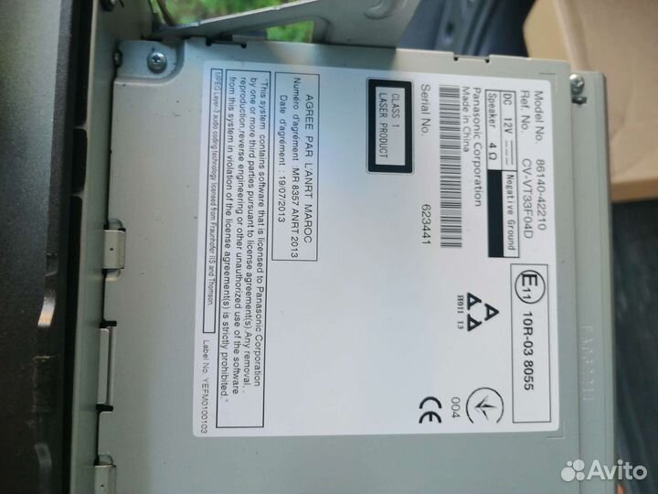 Штатная магнитола toyota rav4