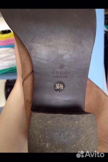 Осенние сапоги Gucci оригинал