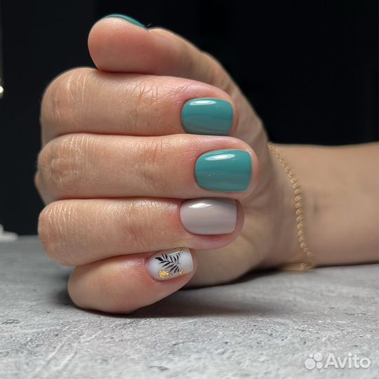 Маникюр, покрытие гель-лак. Наращивание. Scandis