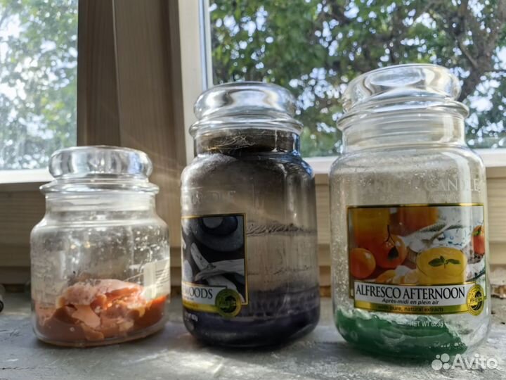 Банки от свечей Yankee Candle
