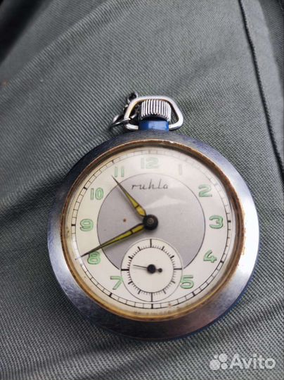 Часы карманные из ГДР ruhla
