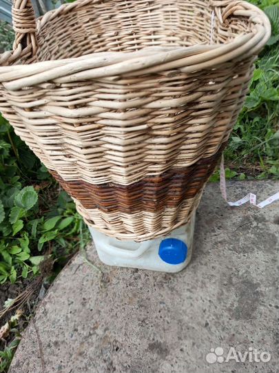 Корзина плетеная для грибов
