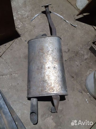 Глушитель toyota corolla