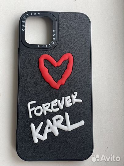 Чехол на iPhone 12 pro max karl lagerfeld