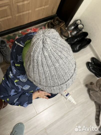 Шапка детская ручной работы р-р 48-50
