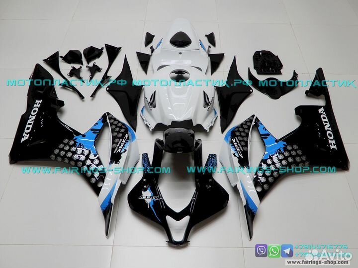 Honda cbr600rr 2007-2008 мотопластик, обвес мото