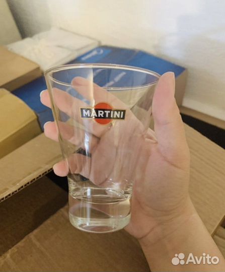 Бокалы фирменные стаканы