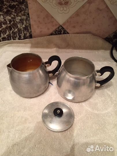 Заварочный чайник, сахарница СССР, молочник