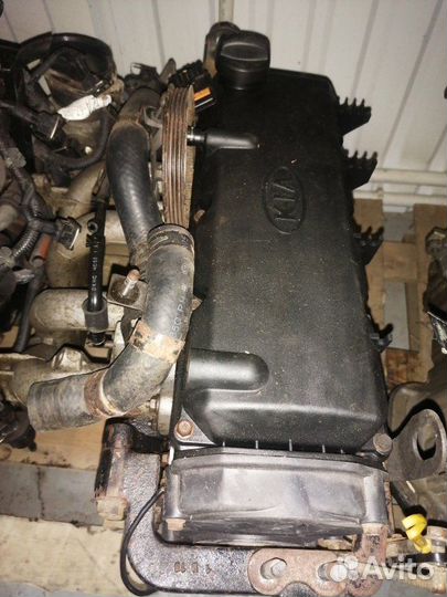 Двигатель Kia Rio 1 1.3L