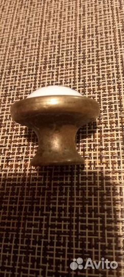 Латунная ручка антикварная