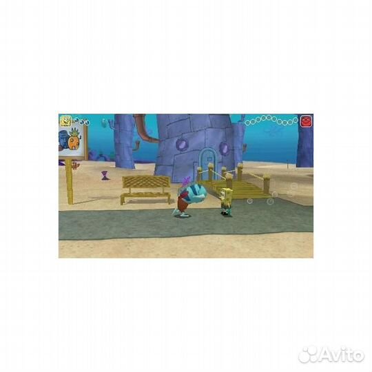 SpongeBobs Squarepants The Yellow Avenger, б/у PSP