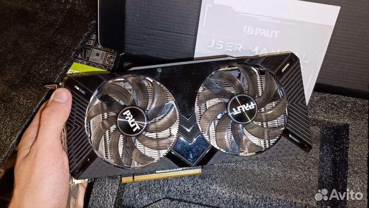Видеокарта rtx 2060 super 8gb palit