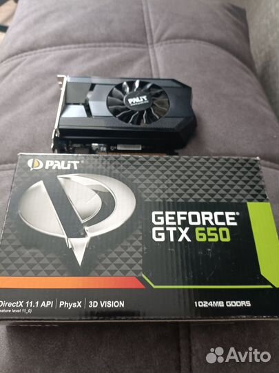 Видеокарта palit geforce gtx 650