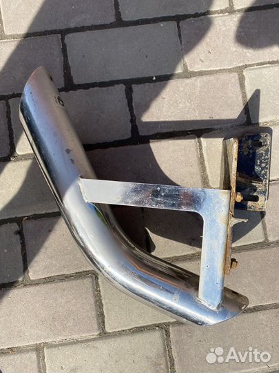 Защита заднего бампера Hyundai IX35