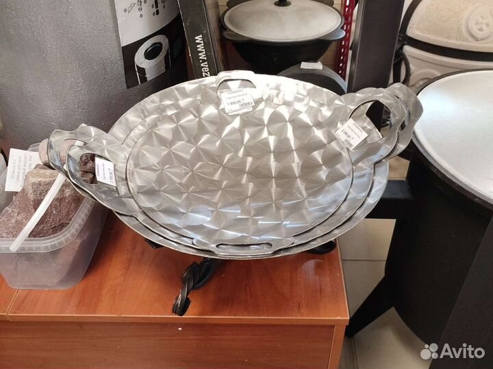 Сковорода чугунная Садж d45см