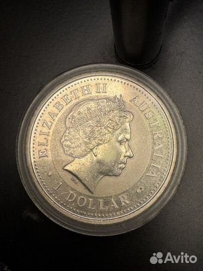 Монета 1 Доллар Австралия 2004 год