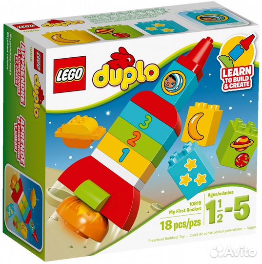 Lego duplo 10815 Моя первая ракета