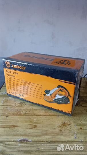 Рубанок deko 1400W, 110мм