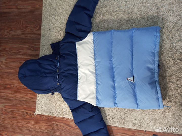 Пуховик на мальчика 140