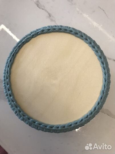 Корзина из трикотажной пряжи