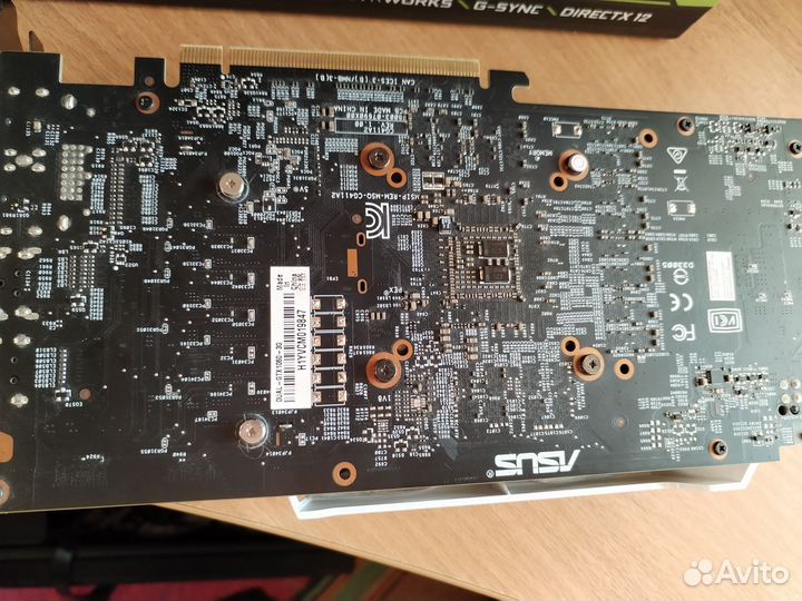 Видеокарта gtx 1060 3gb asus dual/ Обмен
