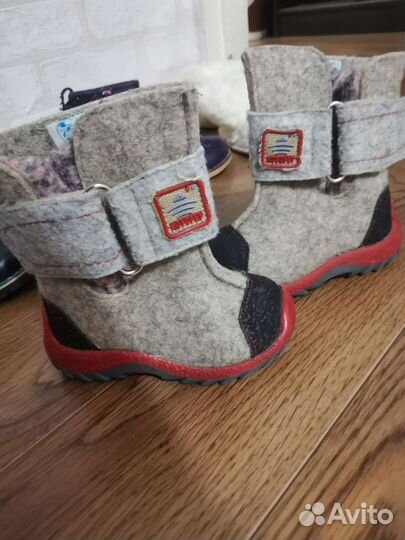 Обувь для девочки осень и зима, 21-28 р. 7 пар