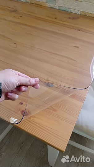 Прозрачная силиконовая скатерть